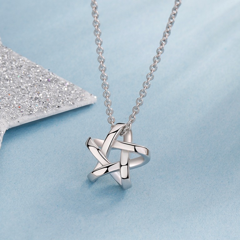 银时代女星织梦简约项链