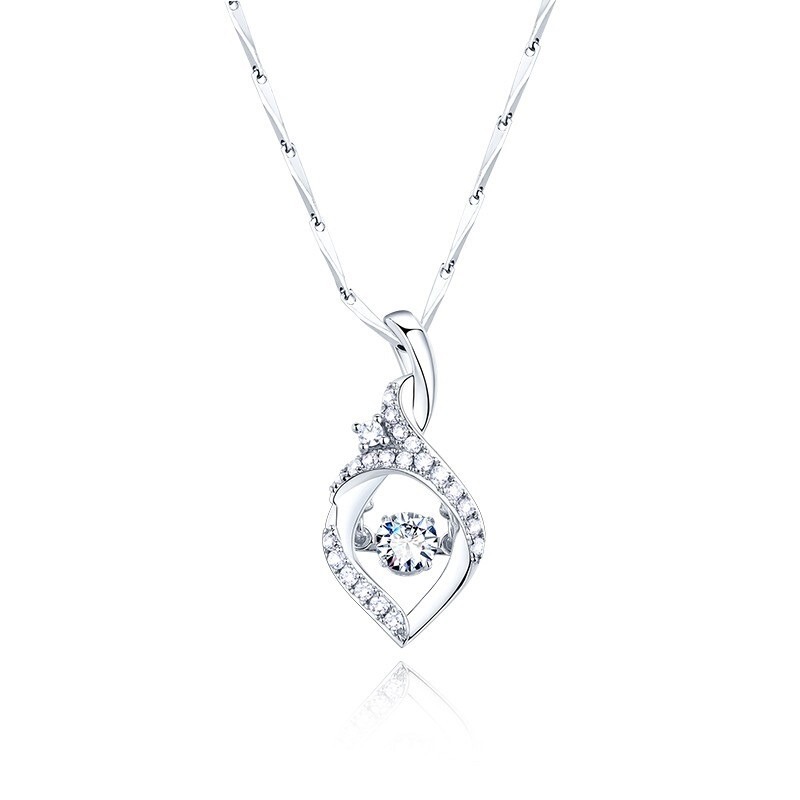 Mymiss美人鱼跳动的心项链