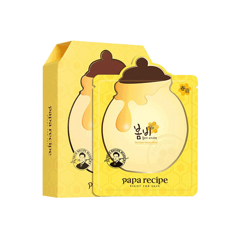 春雨 黄色经典蜂蜜补水面膜