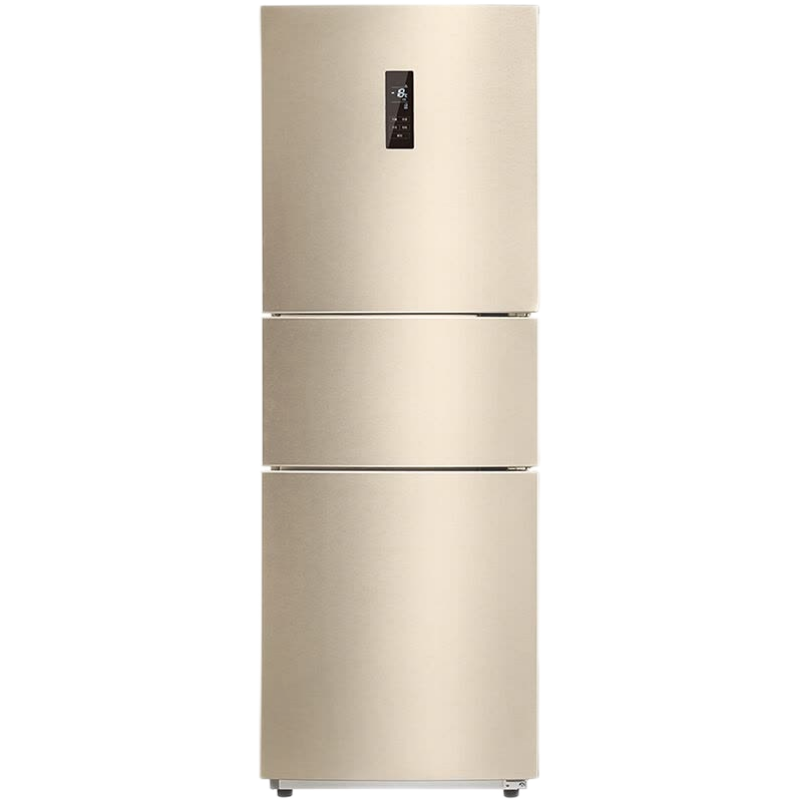 美的 节能省电三门冰箱