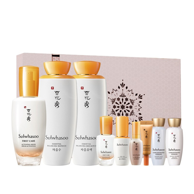 雪花秀 补水锁水护肤品礼盒