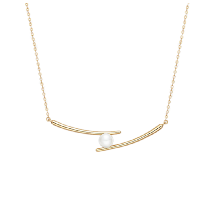 HEFANG简约筷子锁骨链