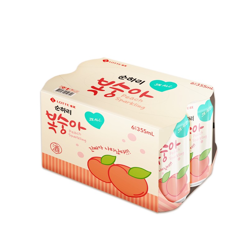 乐天 白桃口味洋酒