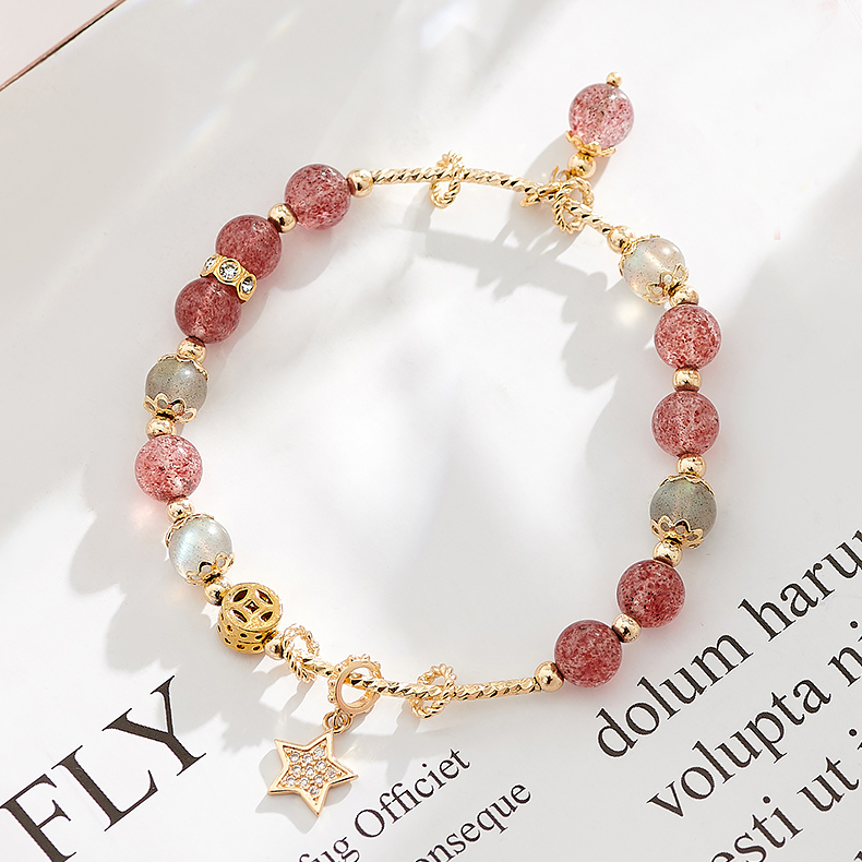 TOPGIRL 环扣水晶手链