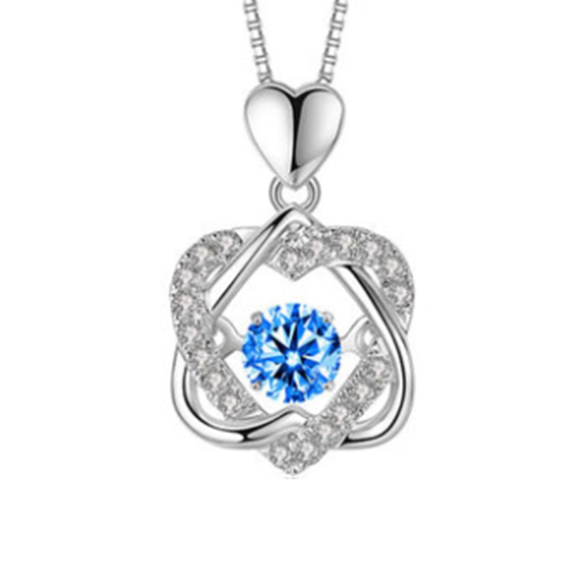 卡菲亚 六芒星镶锆石 项链