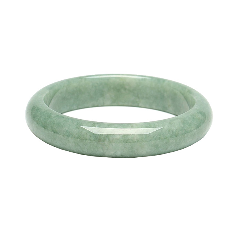 凤禧 浅绿色翡翠手镯