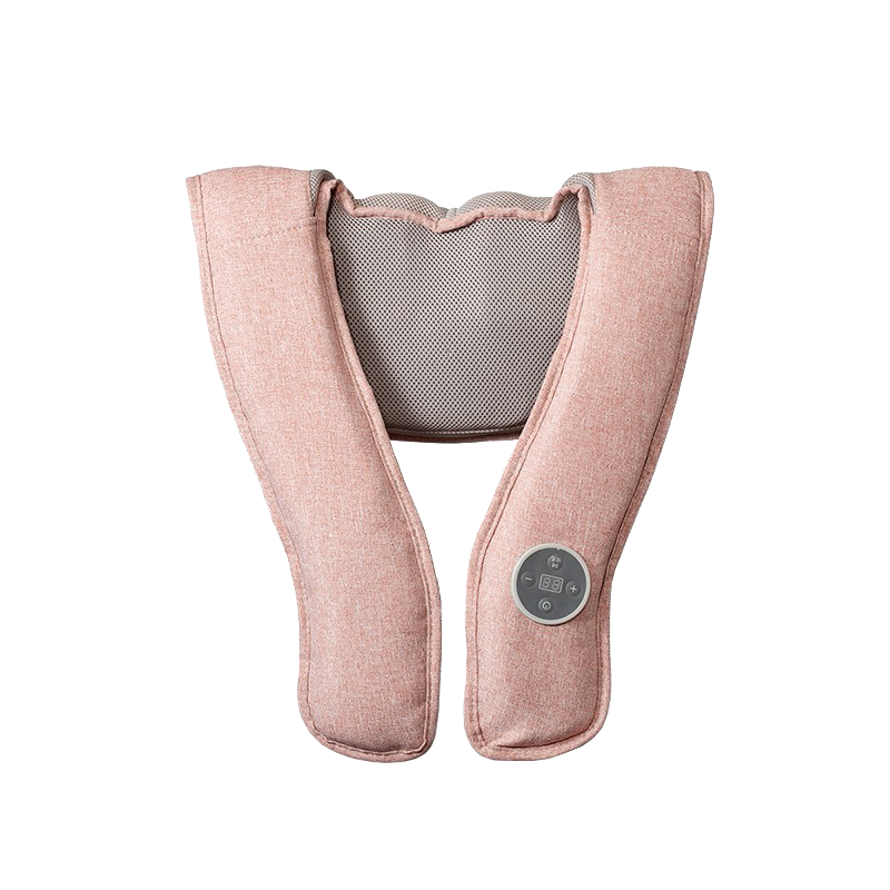 小熊细亚麻按摩披肩