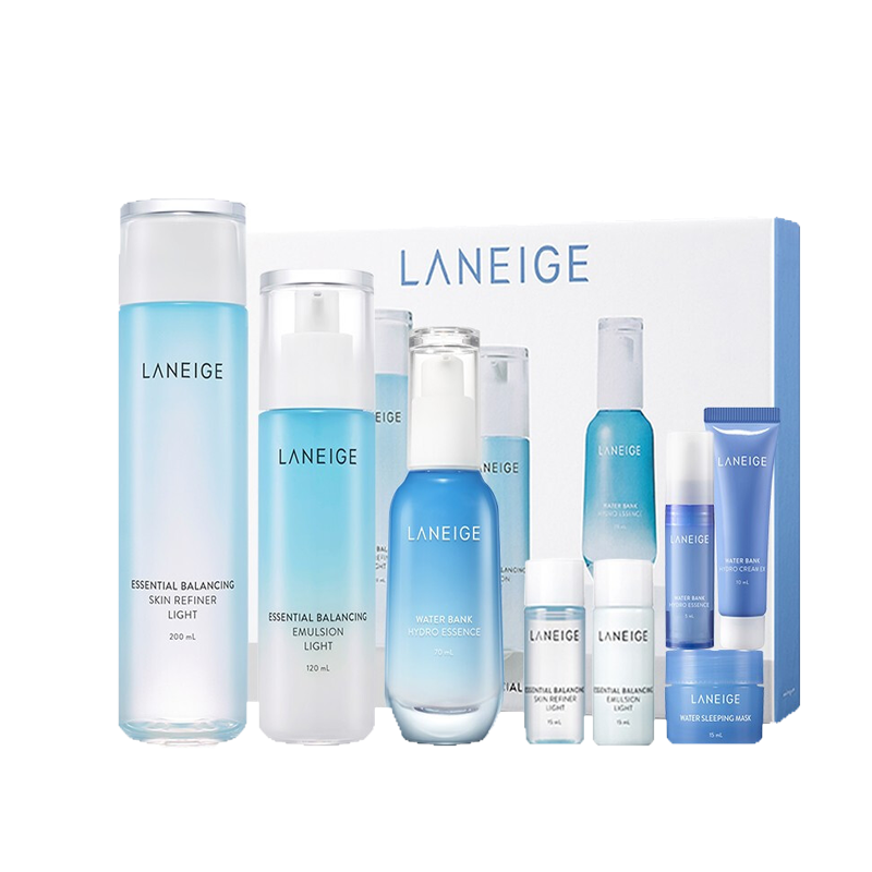 兰芝 水库凝肌水乳精华护肤套装
