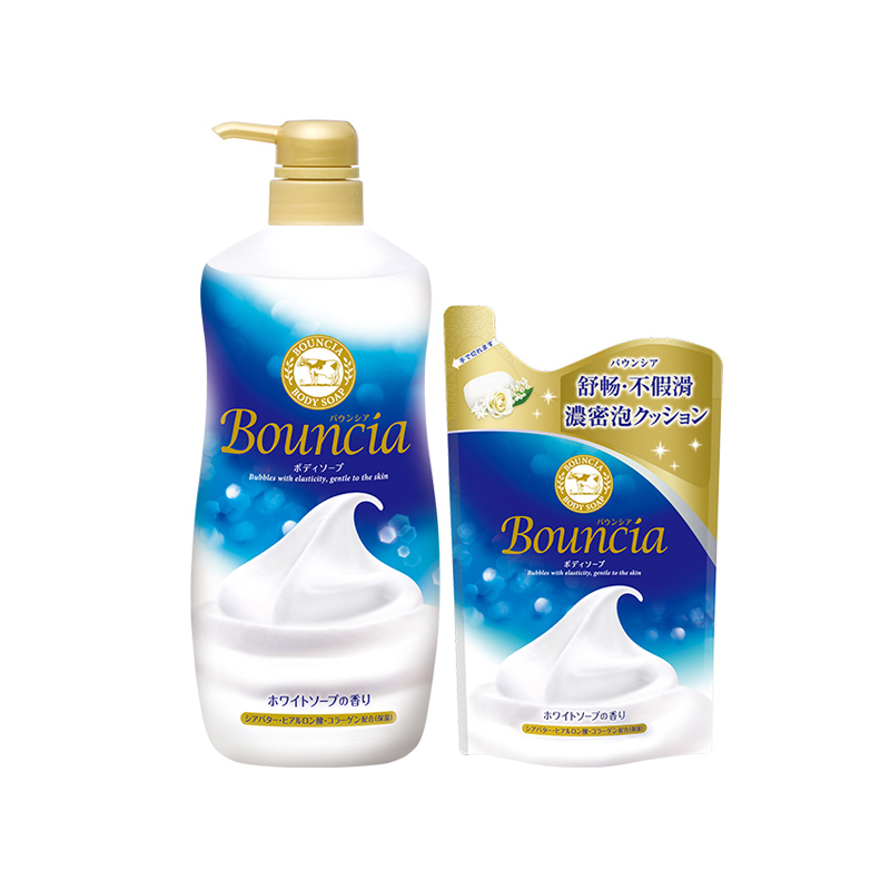 牛乳石硷 淡雅花香保湿沐浴露