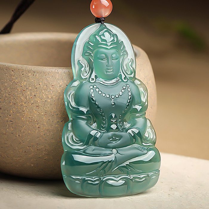 玉友水润通透吊坠