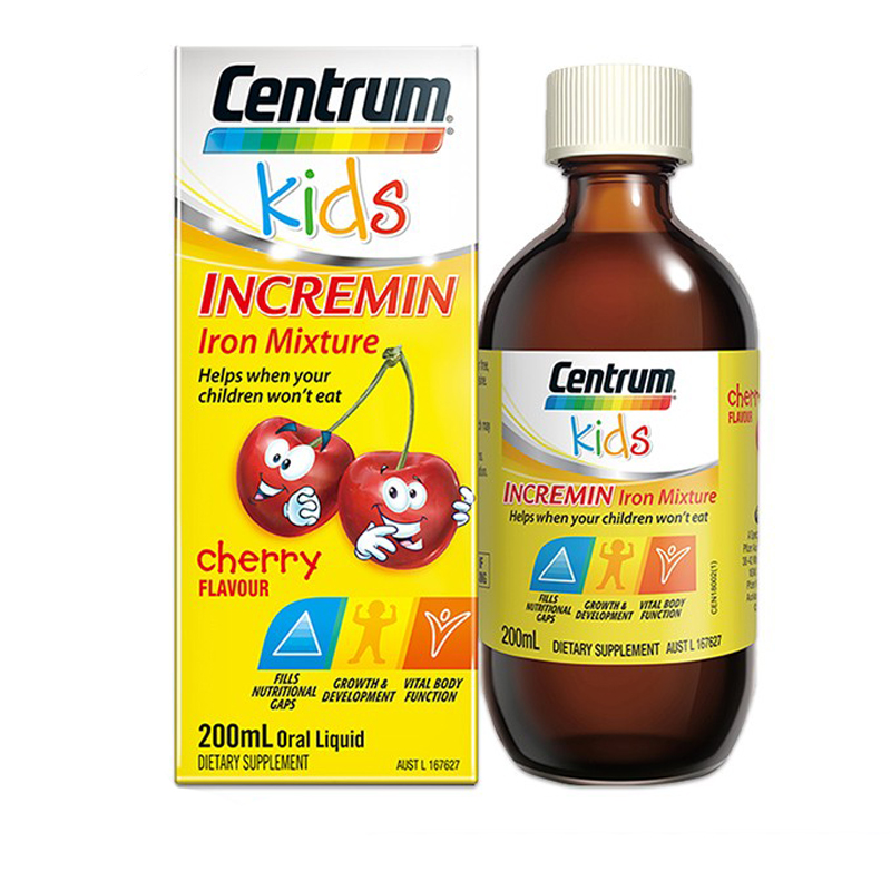 善存 樱桃味道补铁口服液