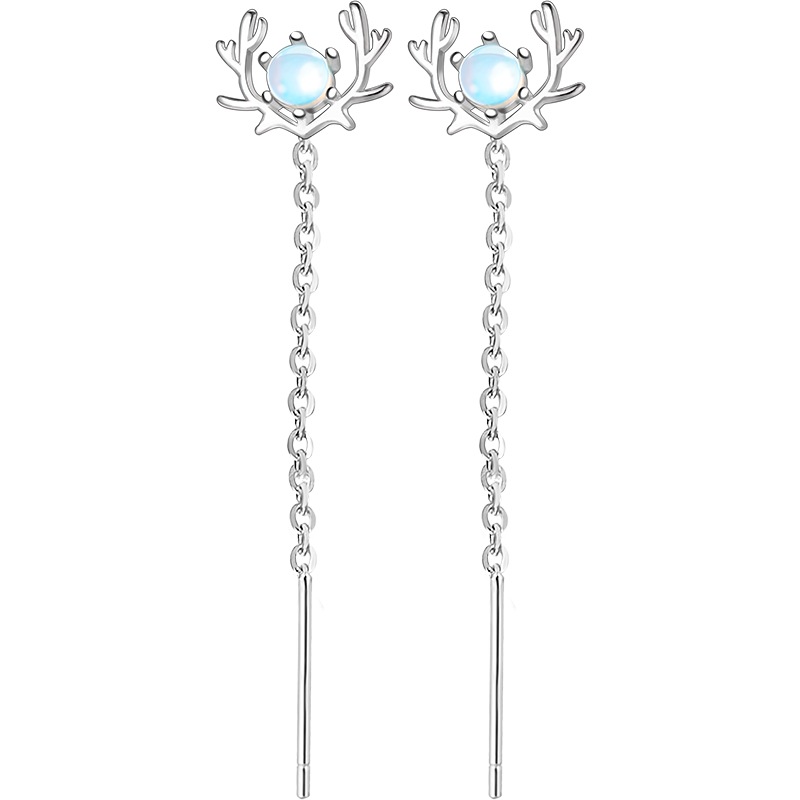 YYEU 时尚麋鹿耳饰