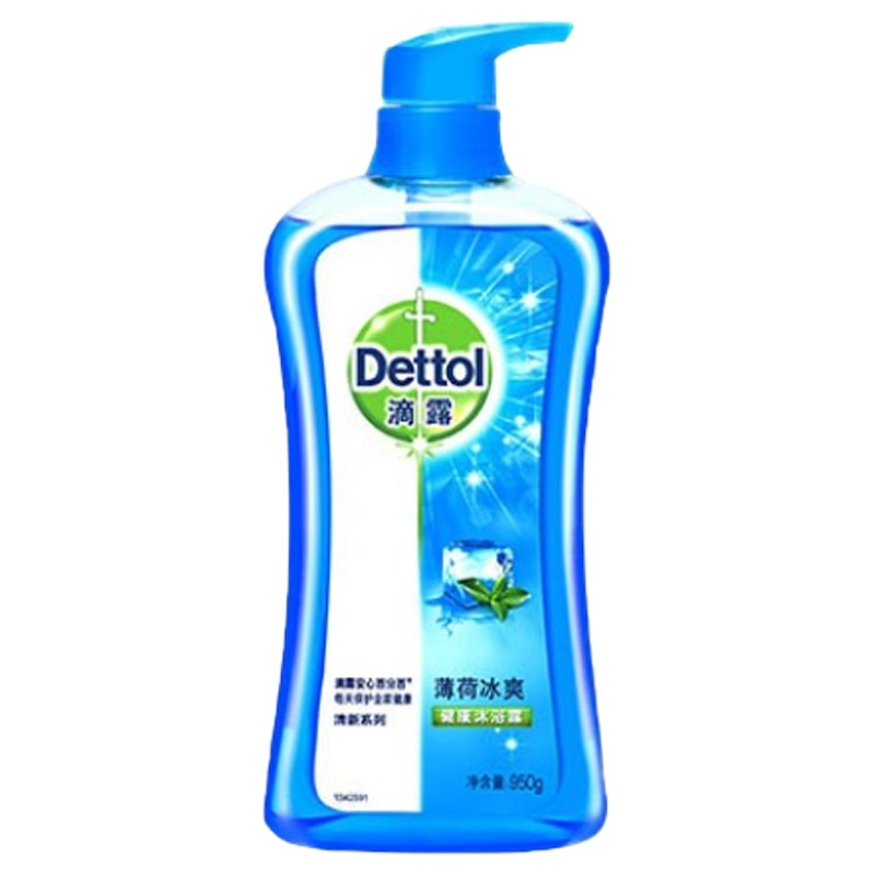 滴露 薄荷冰爽 沐浴露