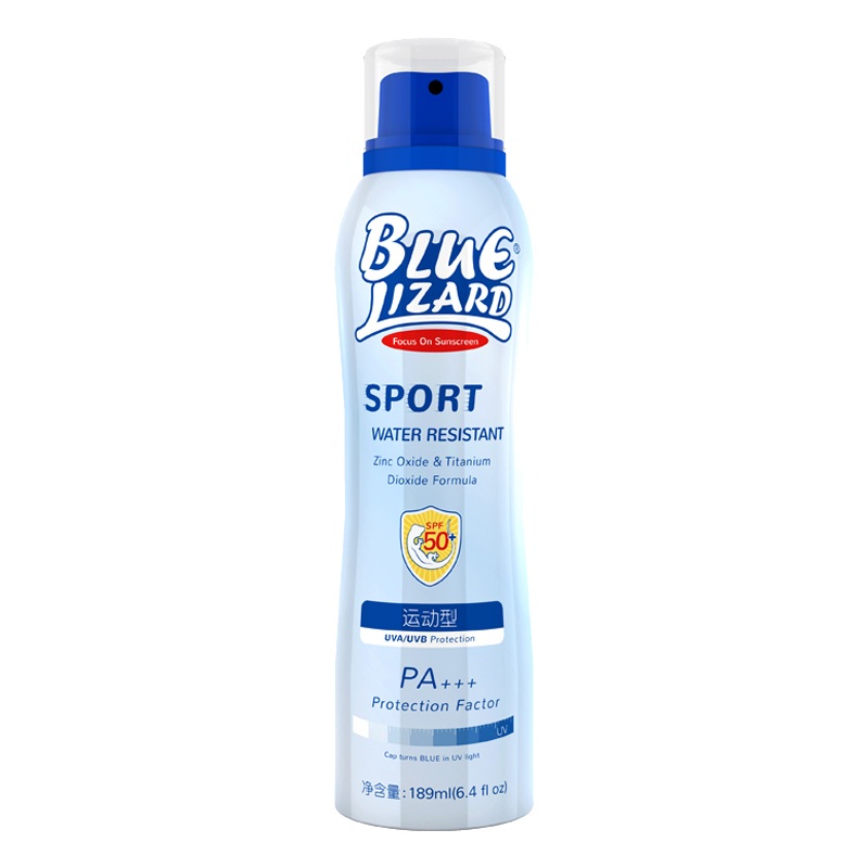 蓝蜥蜴 轻薄透气 防晒喷雾