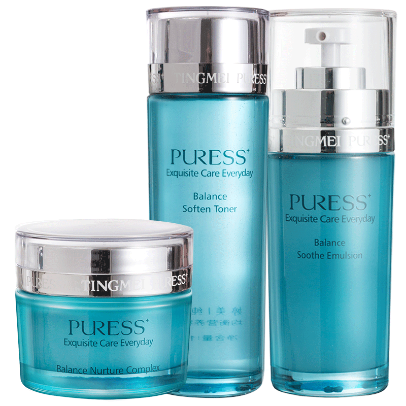 婷美 清爽控油 水乳套装