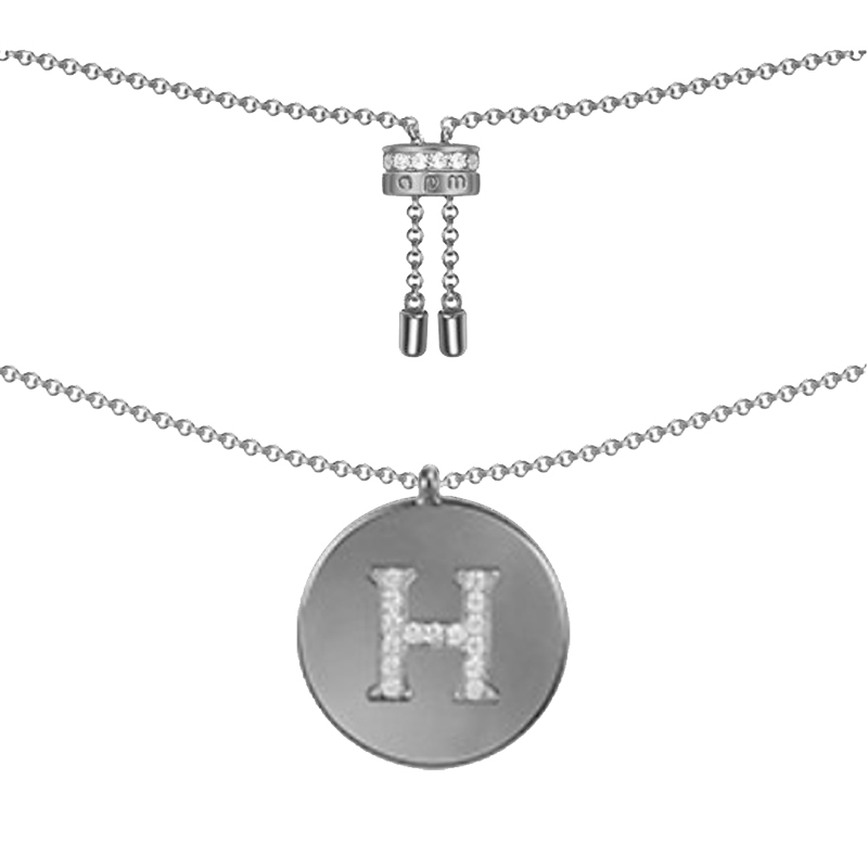 APM 字母圆牌 项链