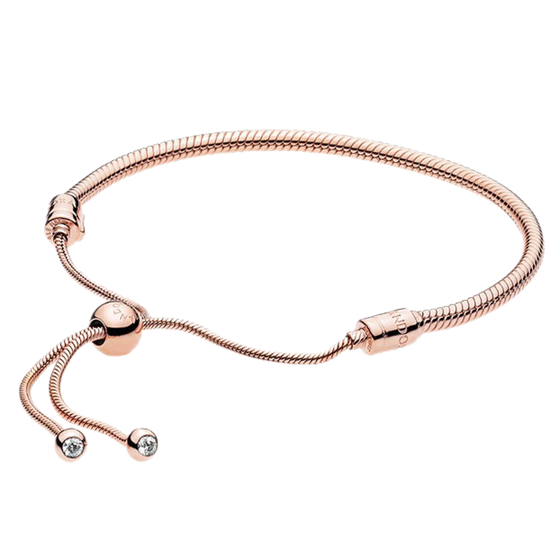 潘多拉 玫瑰金色手链