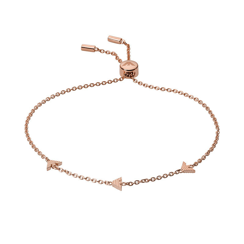 阿玛尼 可调节鹰标手链