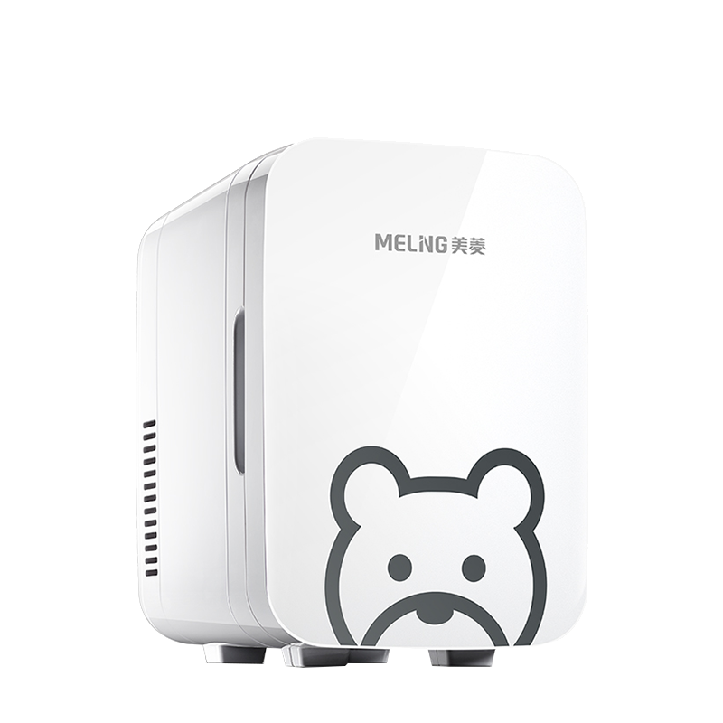 美菱 玻璃钢化面板冰箱