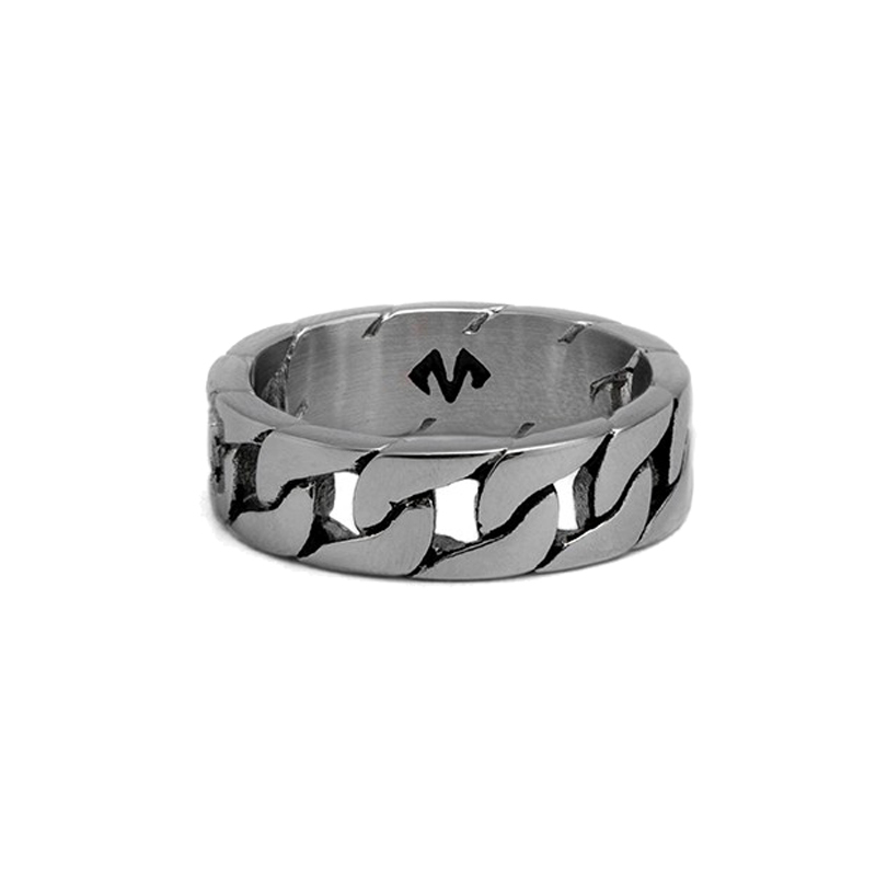 BABAMA轮胎纹戒指