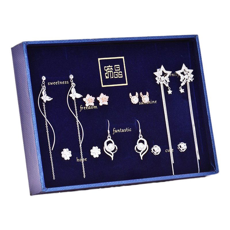 缔晶 一周耳钉 耳饰