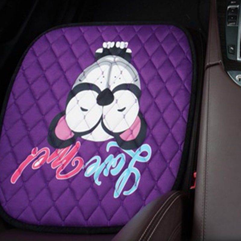 紫风铃 短毛绒 汽车座垫