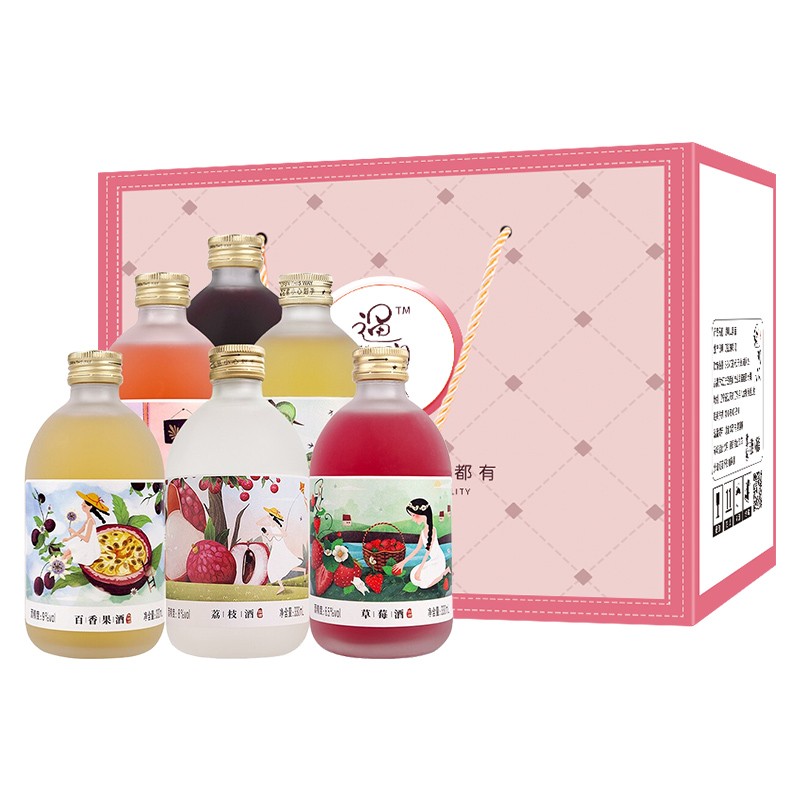 通明山 混合装低度果酒