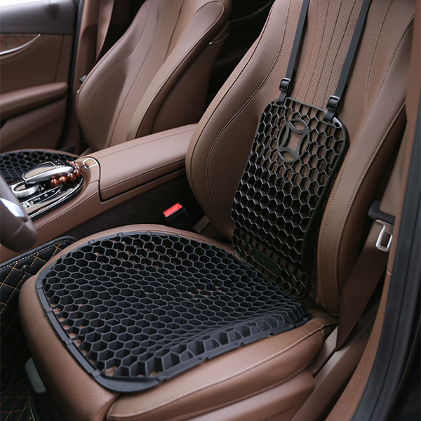 瑞奇想蜂巢硅胶透气汽车座垫
