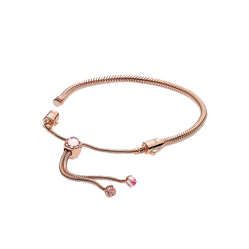 潘多拉 可调节桃花手链