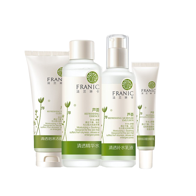 法兰琳卡 芦荟清透补水护肤套装