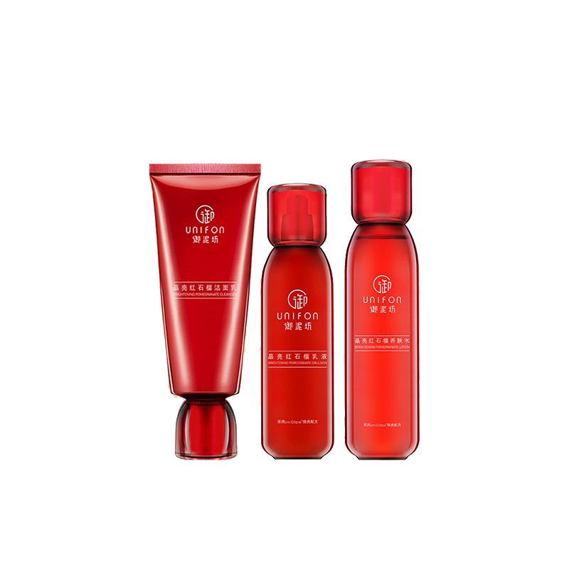 御泥坊 晶亮红石榴补水护肤套装