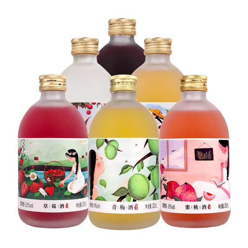 通明山 混合装微醺果酒