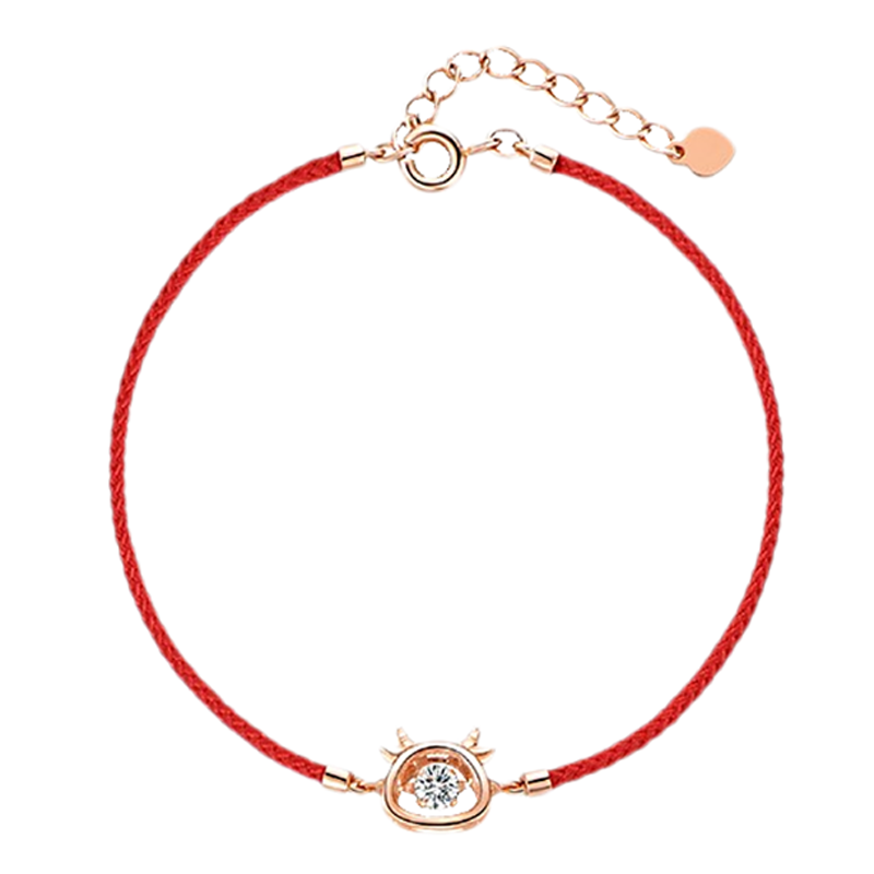 爱的约定 生肖牛红绳 手链