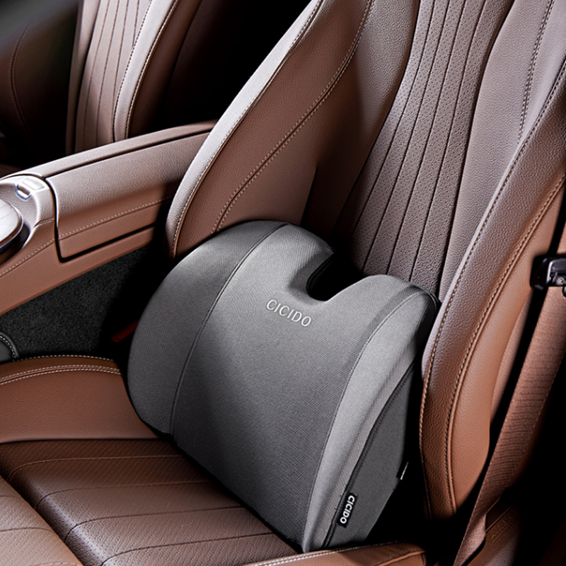 CICIDO 浅灰汽车腰靠