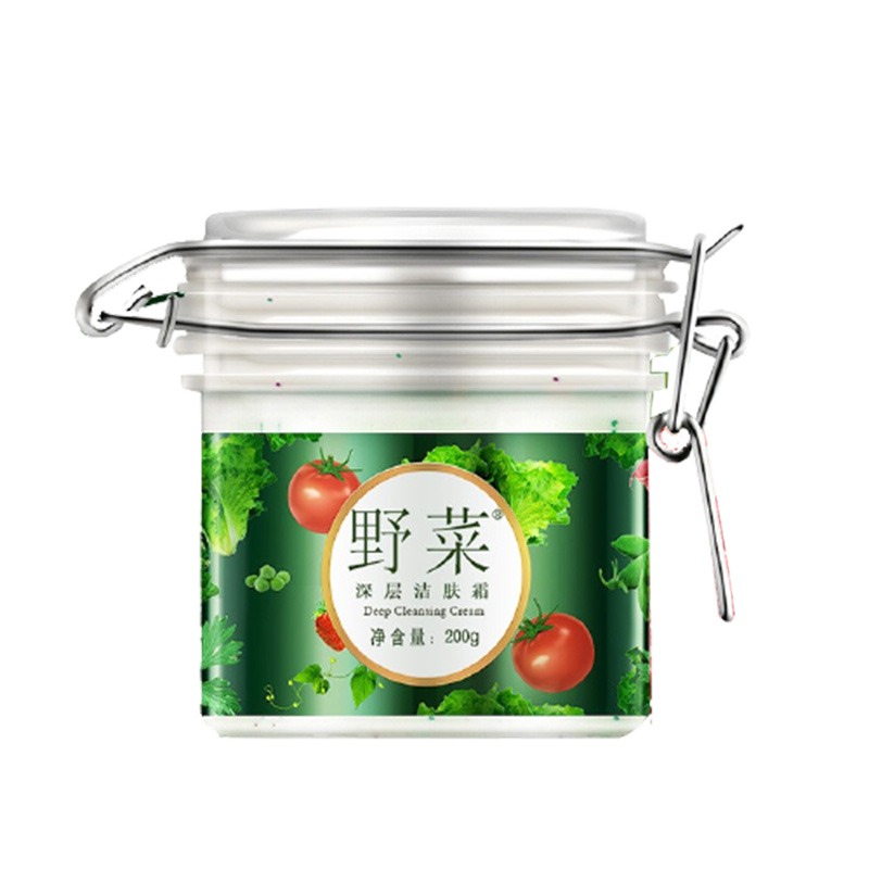 野菜 深层清洁毛孔 洁面