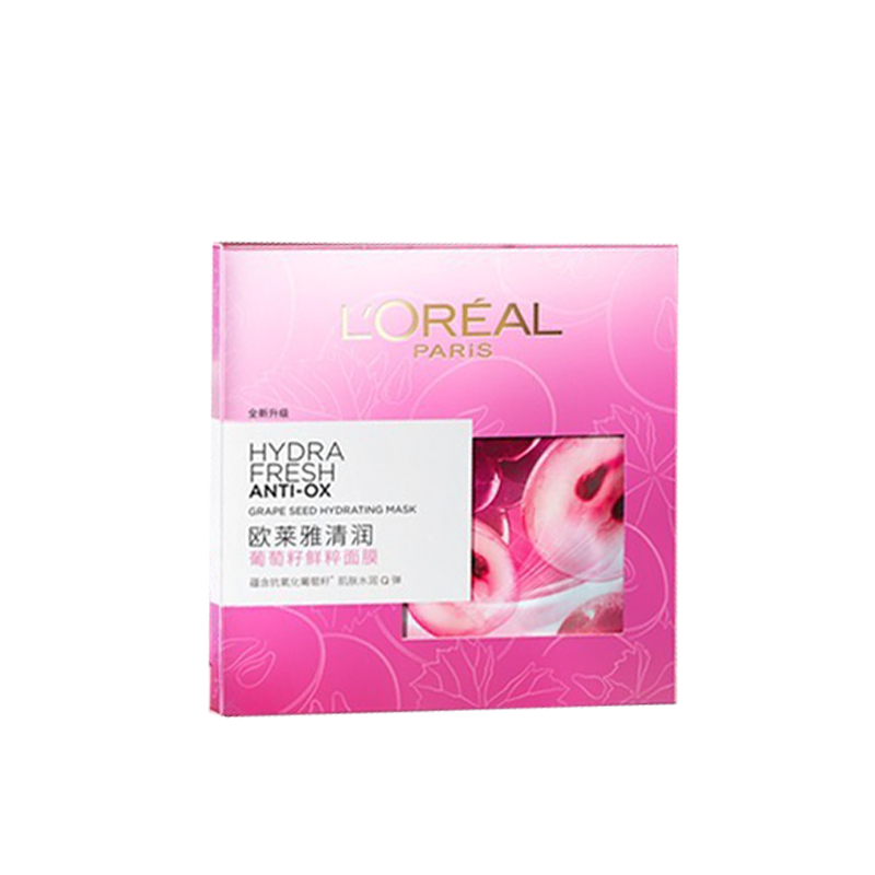 欧莱雅 葡萄籽鲜粹 面膜