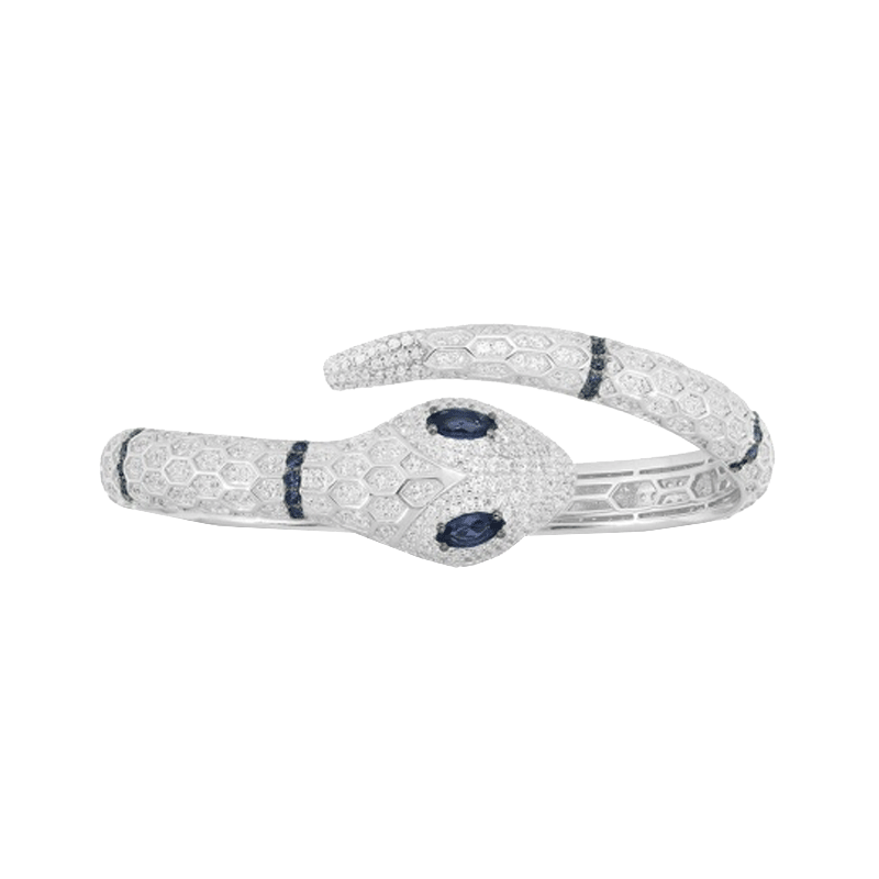 APM 蓝眼灵蛇开口手镯