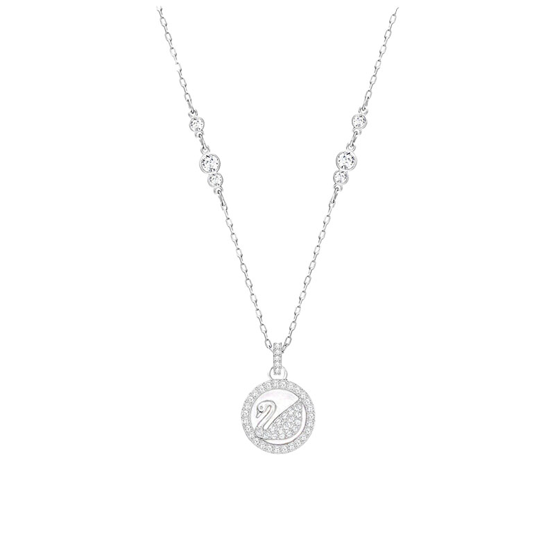 施华洛世奇银天鹅项链