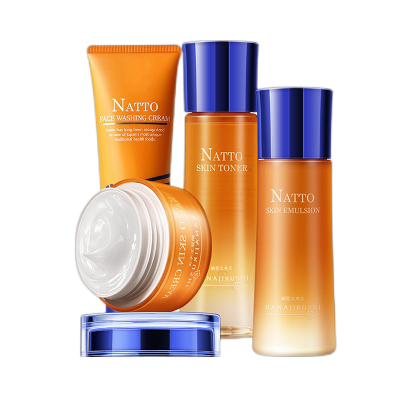 花印 纳豆弹润绽亮套装