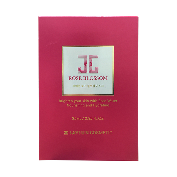 捷俊 玫瑰精华水光面膜