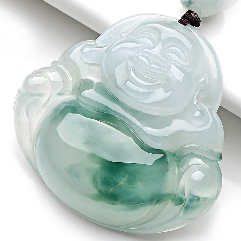 千载一玉 清透莹亮 翡翠吊坠