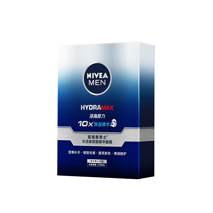 妮维雅 男士水活玻尿酸精华面膜