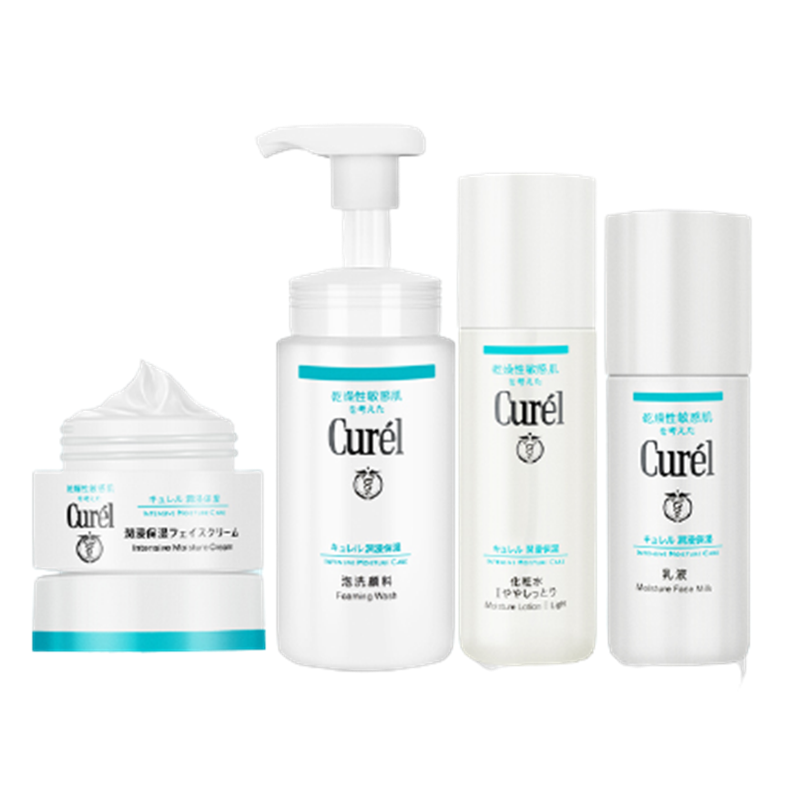 珂润 润浸保湿护肤套装