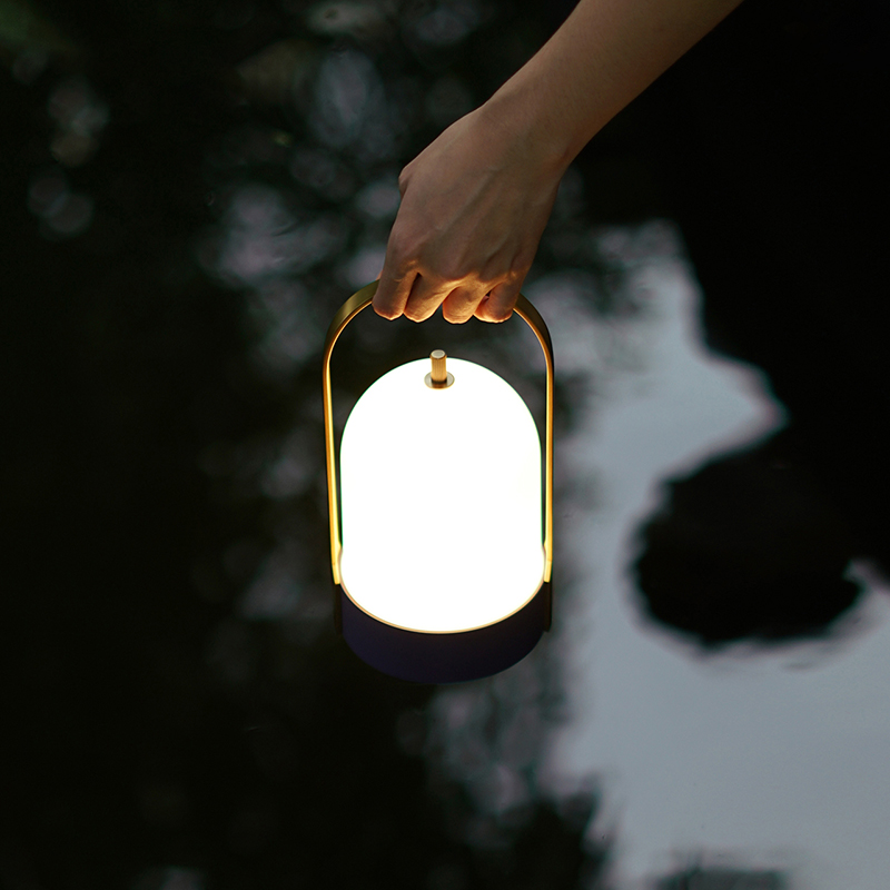 新特丽便携式提梁手灯,温馨民宿清吧少女风,烂漫礼物送礼小夜灯