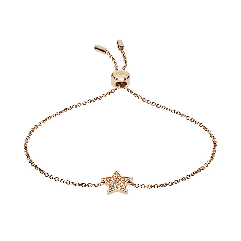 阿玛尼 水钻星星 手链