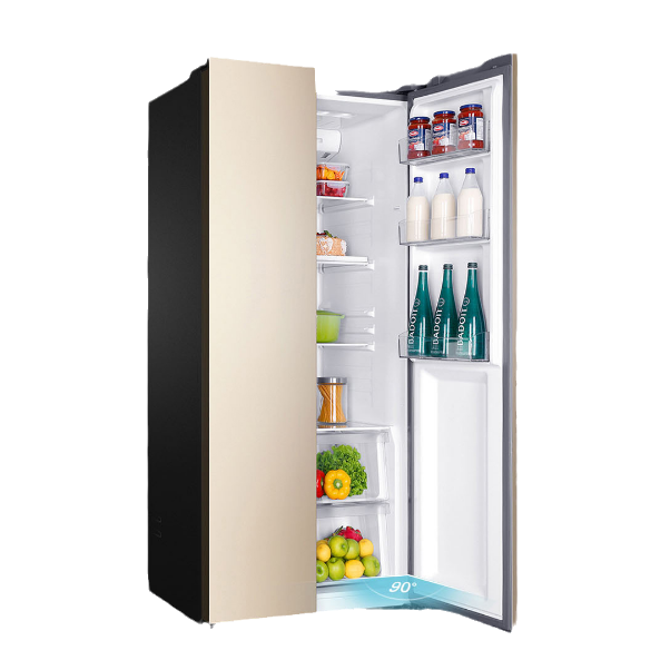 海尔 节能低噪对开门冰箱