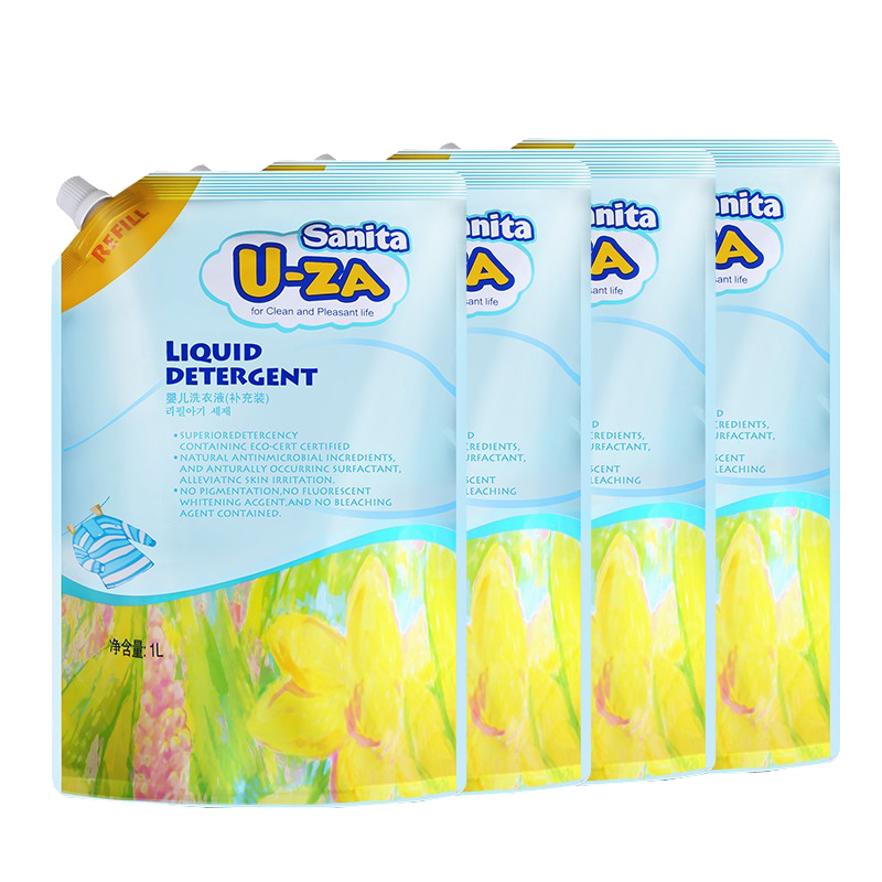 U-ZA 浓缩浓稠洗衣液