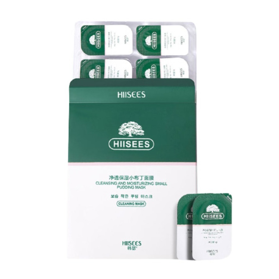 韩瑟 净透保湿 小布丁面膜