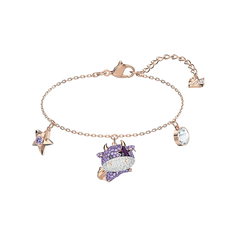 施华洛世奇 多彩牛手链