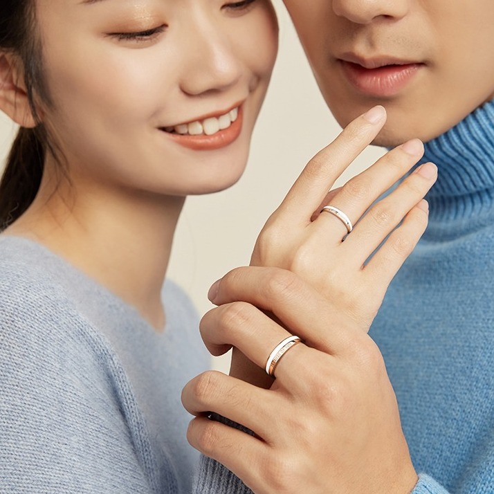 卡蒂罗 一鹿路有你情侣戒指